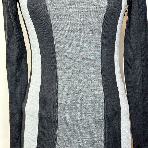 Susana Monaco Color Block Wool Blend Sweater Sheath Dress Women Small NWT - Picture 6 of 11